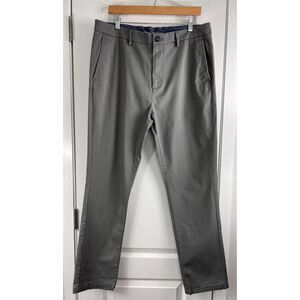 Old Navy Men's Ultimate Slim Chino Pants Built-In Flex Gray Size 36 x 32